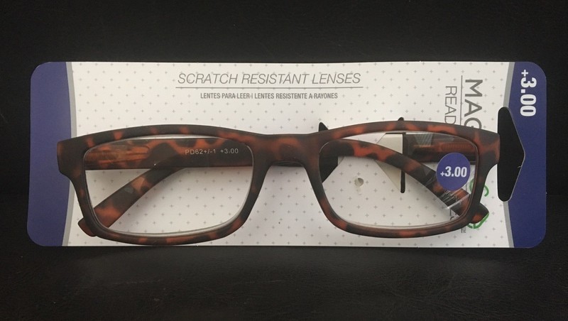 3.0 magnification reading glasses